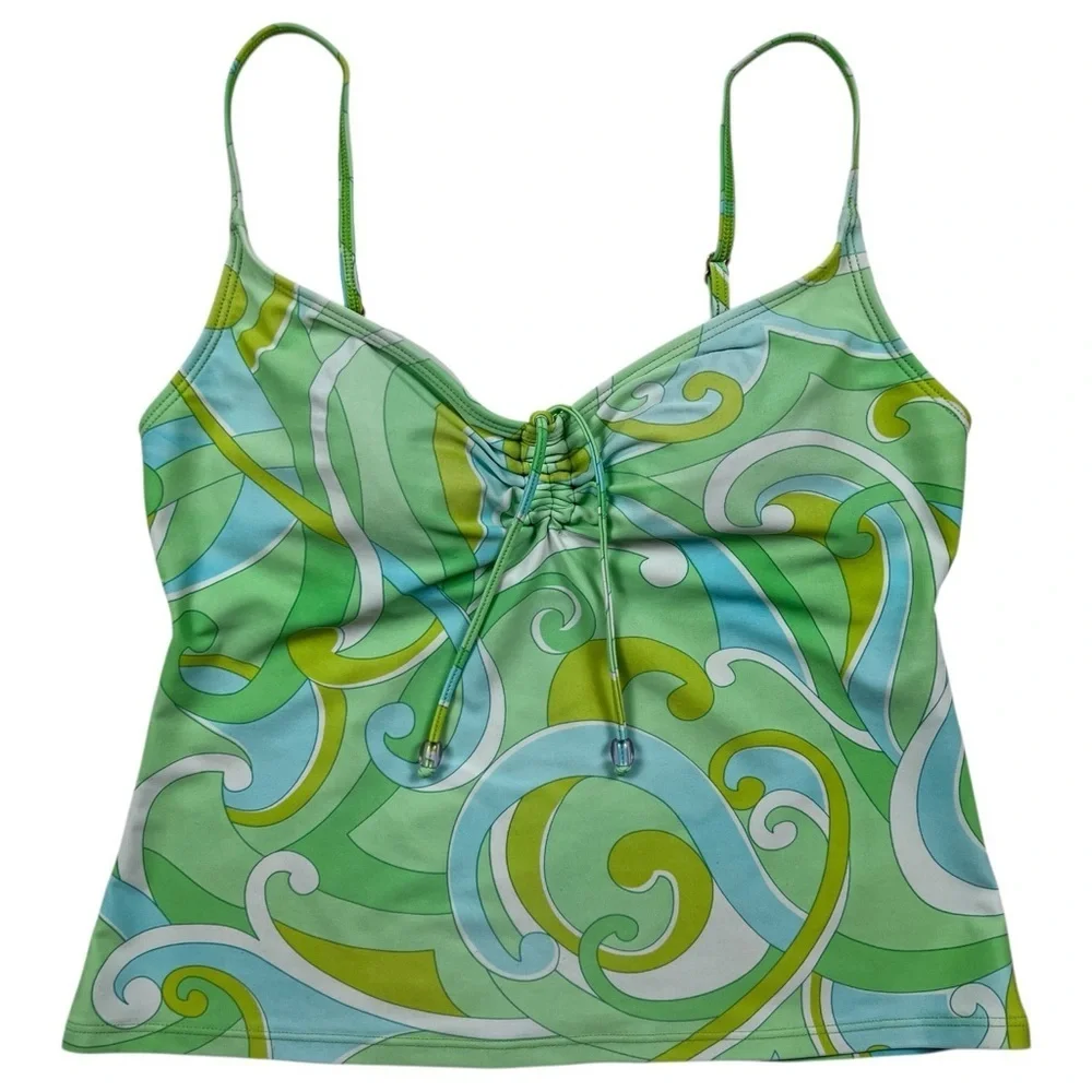 Y2K Tankini Crop Top - Picture 1 of 6